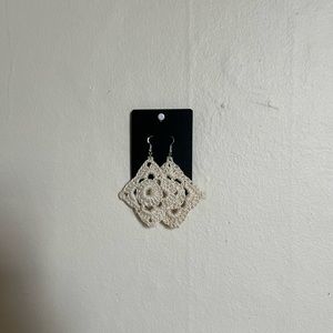Handmade crochet earrings